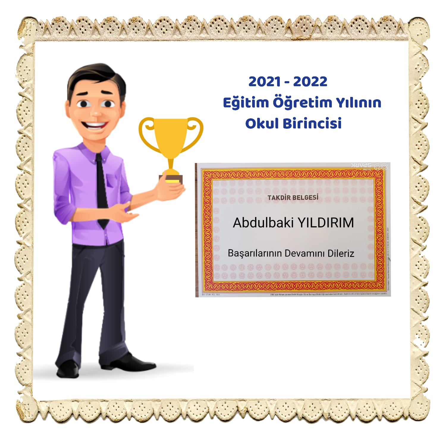 OKUL BİRİNCİSİ